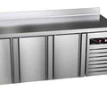 Kühltisch - 428 Liter - Tecno Line Premium - Umluft - Edelstahl AISI304 - 3 Türen