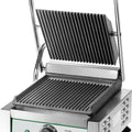 Kontaktgrill 300 x 340 x 210 / 500 - Edelstahl - Guss-Kochplatte - Made in Italy