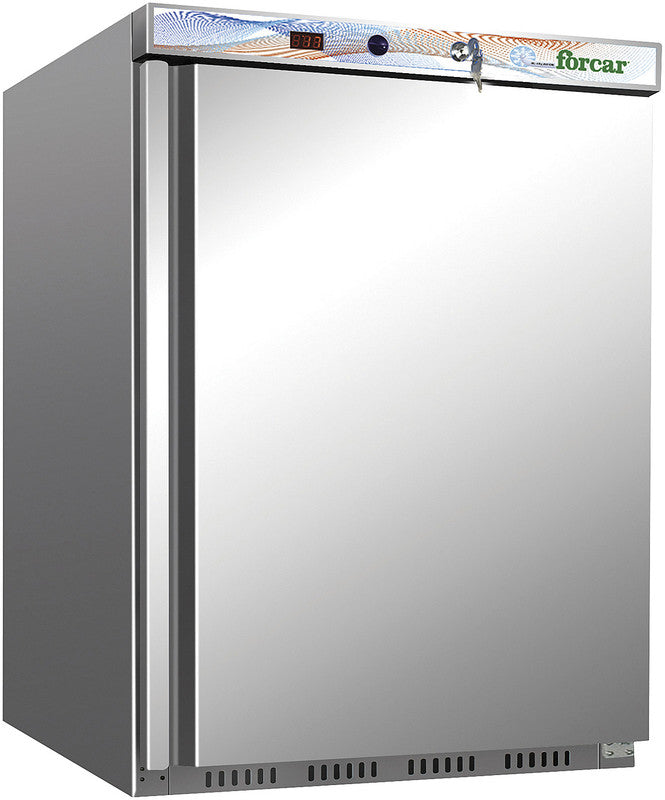 Tiefkühlschrank - 120 Liter - 1-türig - Edelstahl - Energieklasse A