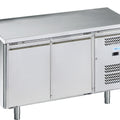Kühltisch Bäckerei T800 - 390 Liter - Umluft - Edelstahl AISI304