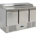 Saladette - Belegstation - 392 Liter - Basic - Edelstahl