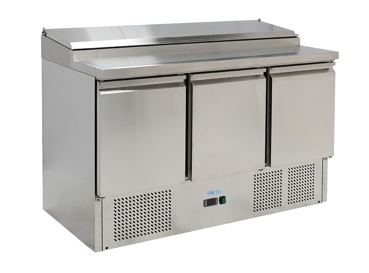Saladette - Belegstation - 392 Liter - Basic - Edelstahl