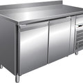 Kühltisch Bäckerei T800 mit Aufkantung - 390 Liter - Professional - Umluft - Edelstahl AISI304