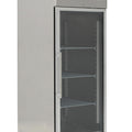 Kühlschrank mit Glastür - GN 2/1 - 650 Liter - Edelstahl
