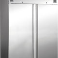 Statisch Tiefkühlschrank - 1104 Liter - 2-türig - GN2/1 - AISI304