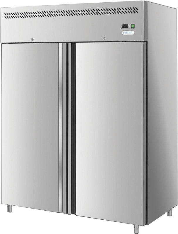 Basic SNACK Line Tiefkühlschrank - 1200 Liter - 2-türig - Edelstahl