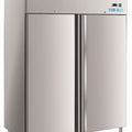 Tiefkühlschrank - GN2/1 - 1300 Liter - Edelstahl