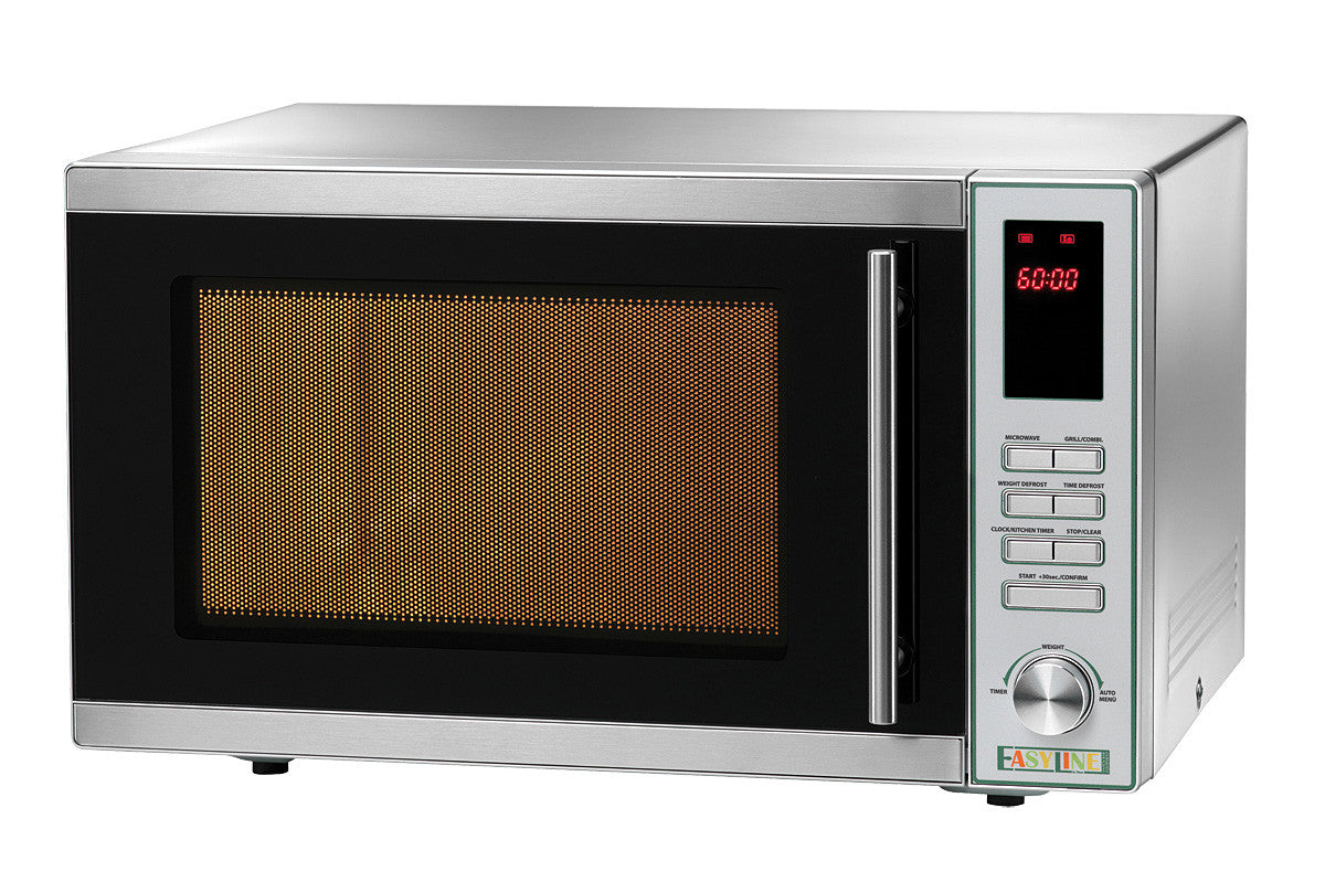 Kombi-Mikrowelle MC2452 - Edelstahl - Konvektion & Grill - 25 Liter