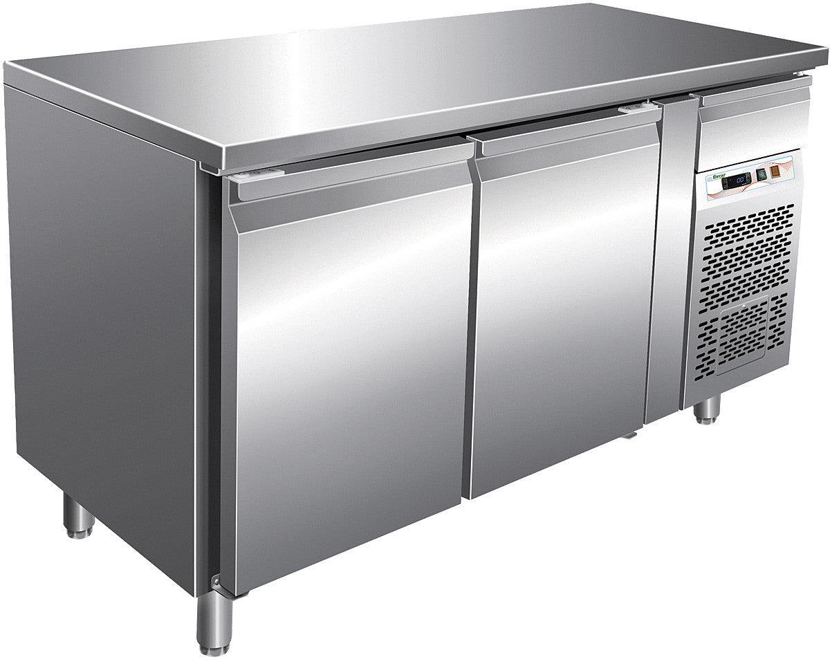 Kühltisch Bäckerei T800 - 390 Liter - Professional - Umluft - Edelstahl AISI304
