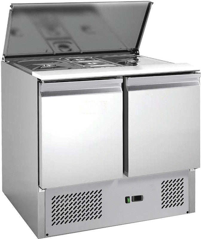 Saladette Statisch - 240 Liter - Edelstahl