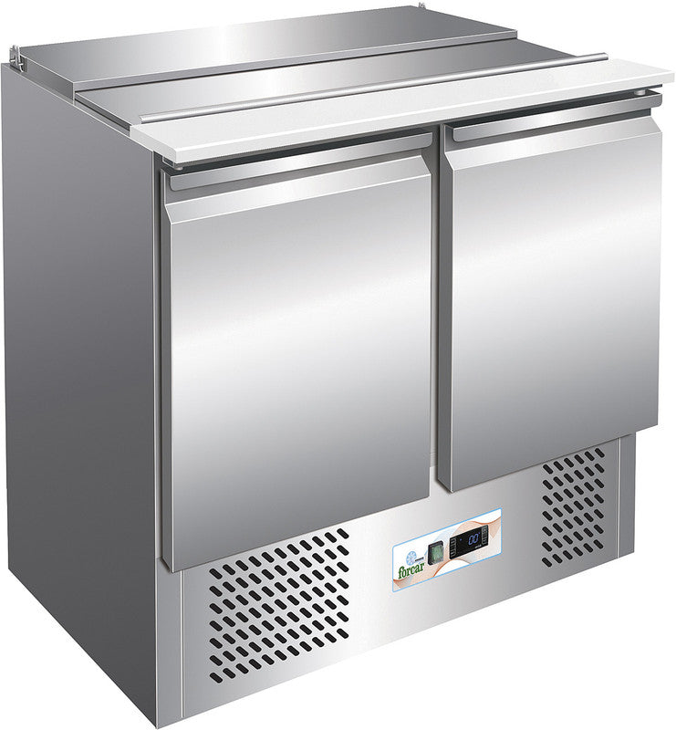 Saladette Statisch - 240 Liter - Professional - Edelstahl AISI304