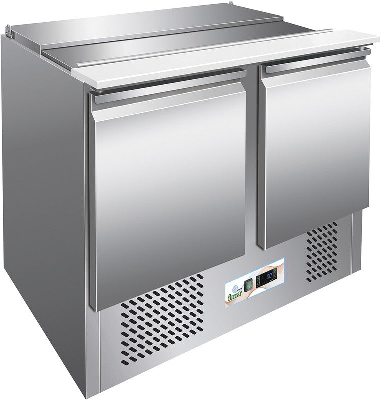 Saladette Statisch - 275 Liter - Professional - Edelstahl AISI304