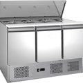 Saladette Statisch - 368 Liter - Edelstahl