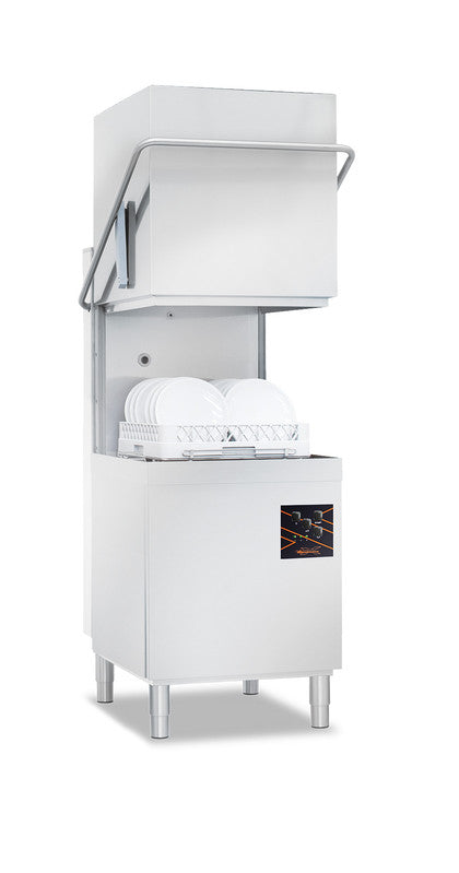 Haubenspülmaschine SMART 1100 - mit Ablaufpumpe - Einschubhöhe 400/380mm - Korb 500 x 500 mm