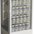 4 Seiten Kühlvitrine - 98 Liter - Umluft - Tischgerät
