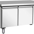 Kühltisch Unterbau H650 - 170 Liter - Professional - Umluft - Edelstahl AISI304