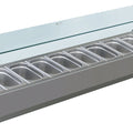 Aufsatzvitrine GN1/4 - 9 x GN1/4 Kapazität - Statisch - Edelstahl